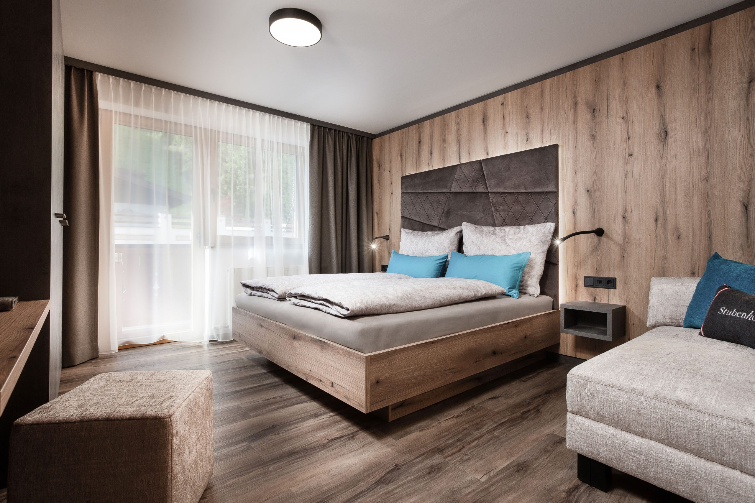 Apartments Niederseer / Schlafzimmer in Saalbach (Salzburg) by Gappmaier Design