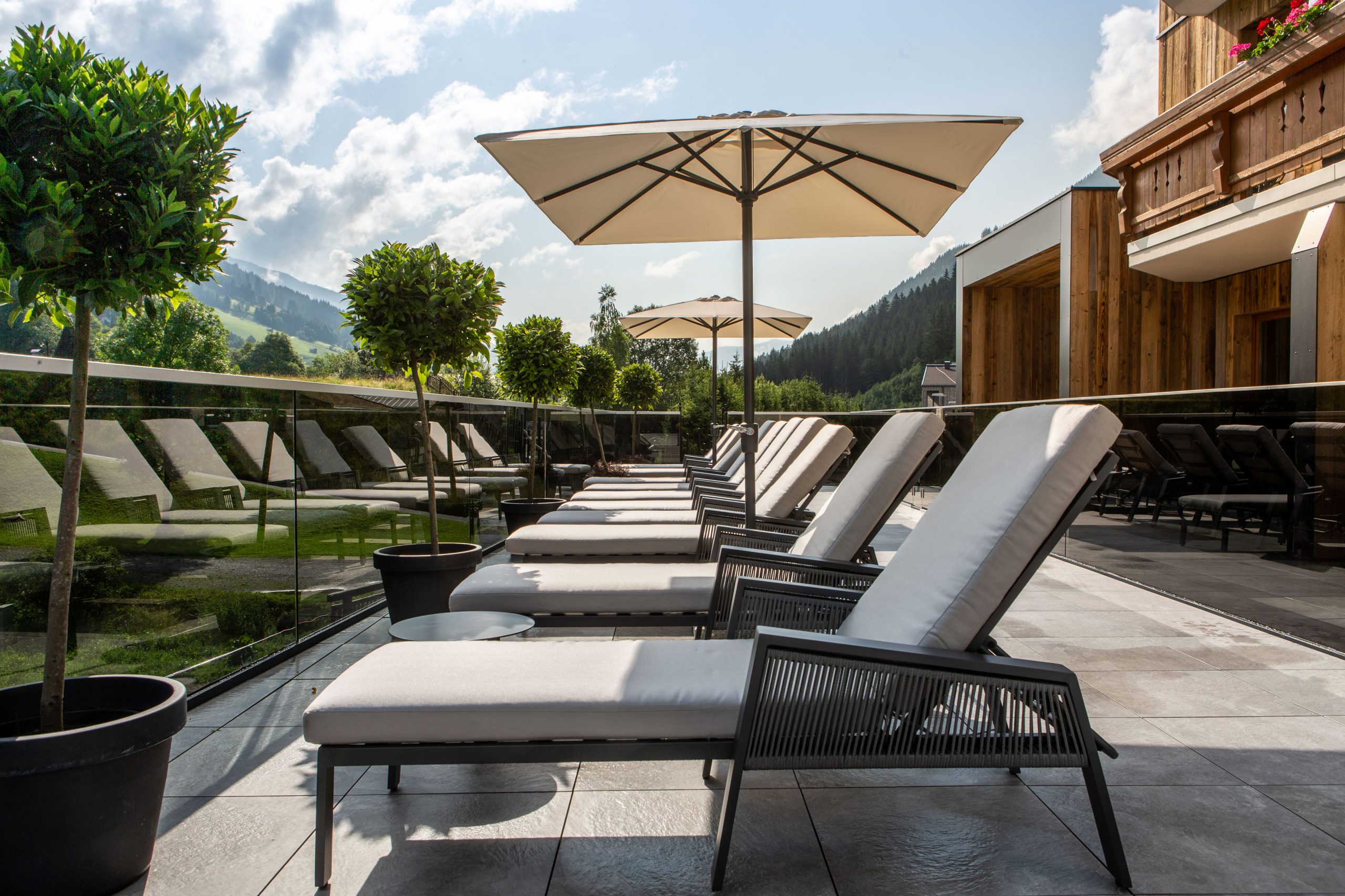 Hotel Gappmaier / Pool Area in Saalbach by Gappmaier Design