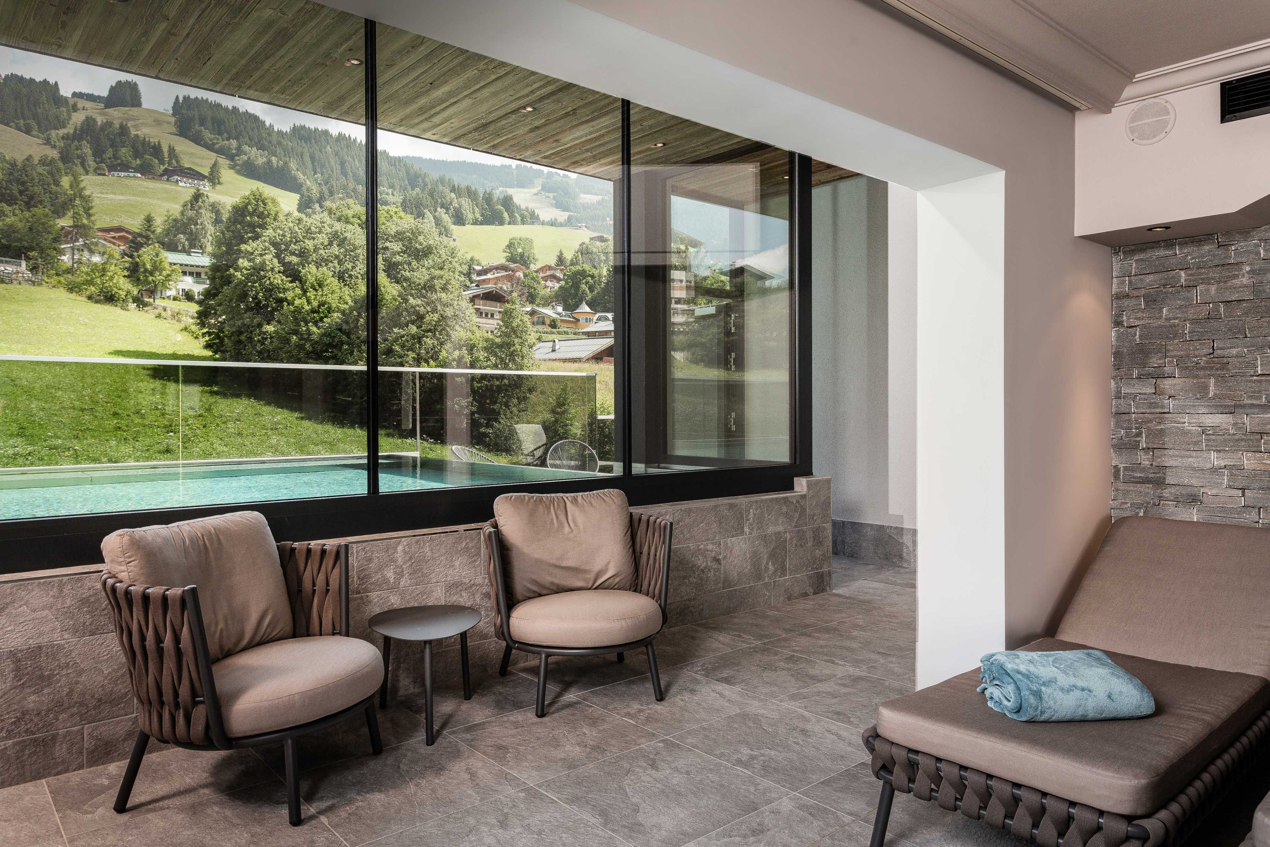 Hotel Gappmaier / Indoor Lounge in Saalbach by Gappmaier Design